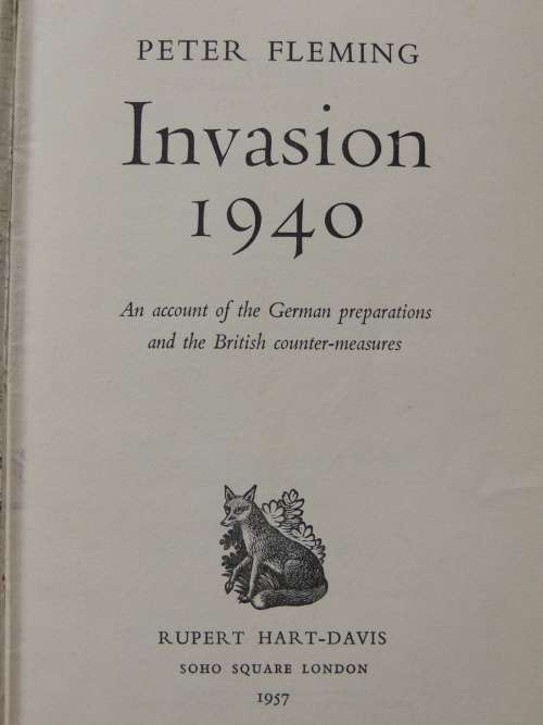 Invasion 1940 - Peter Fleming