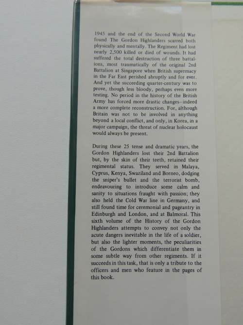 The Life Of A Regiment Volume VI 1945 - 1970      Christopher Sinclair