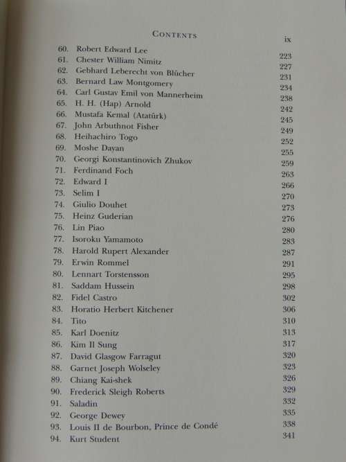 The Military 100 A Ranking Of The Most Influential Military Leaders Of All Time-Lt Michael L Lanning