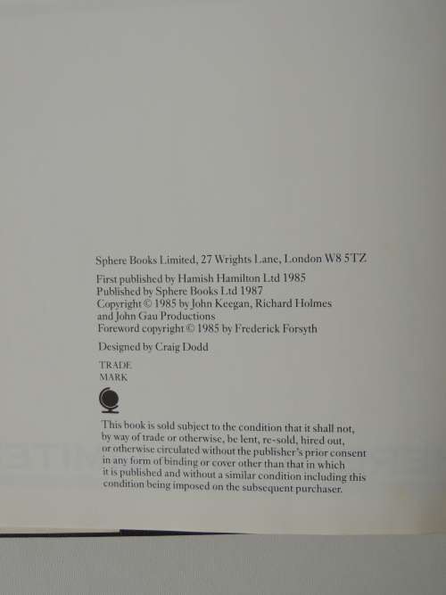 Soldiers  A History Of Men In Battle - John Keegan and Richard Holmes