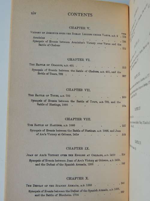 The Fifteen Decisive Battles Of The World From Marathon To Waterloo - Sir Edward Creasy