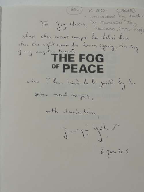 The Fog Of Peace  A Memoir of International Peacekeeping In The 21st Century  - Jean-Marie Guehenno