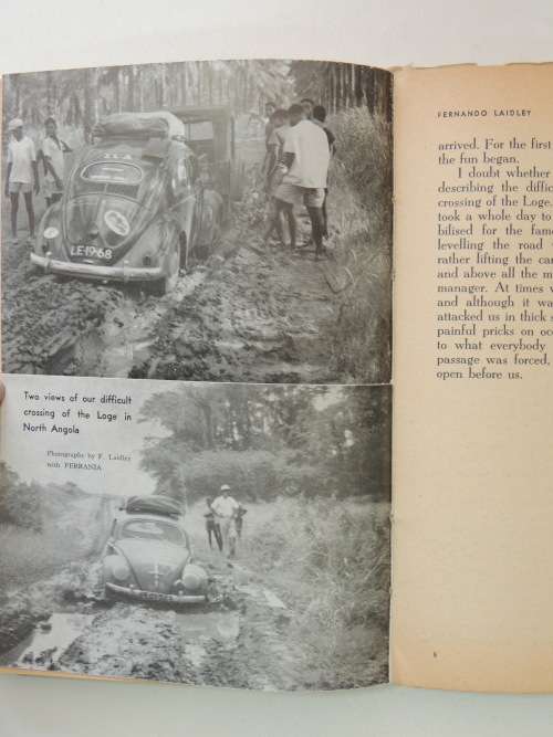 Four Wheels Found in Africa - The First Trip Round Africa By Car - First Ed. 1959 - Fernando Laidly
