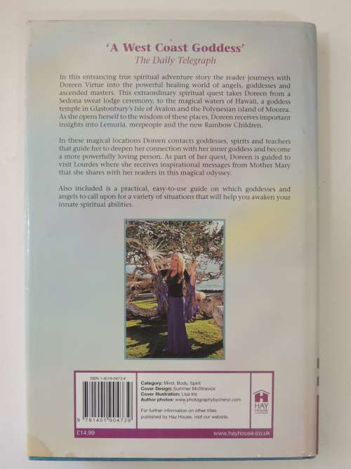 Goddesses & Angels - Awakening Your Inner High-Priestess & `Source-eress` - Doreen Virtue Hard Cover