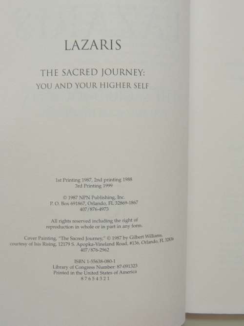 The Sacred Journey, You and Your Higher Self - Lazaris