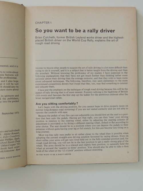 Rally Manual  - Ed. Peter Browning