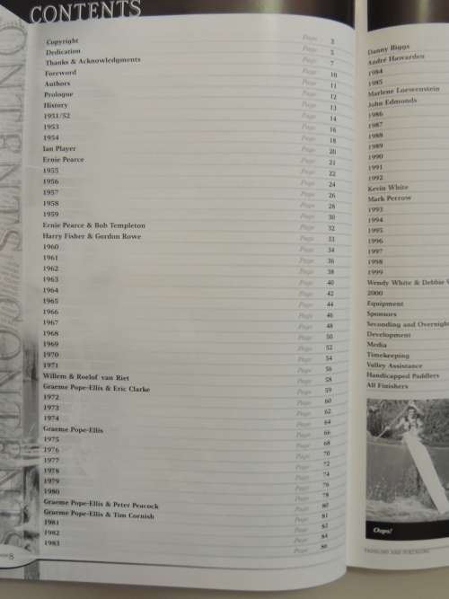 Paddling and Portaging 50 Years of Duzi Canoe Marathon - Inscribed to D Watts -  T Whitfield, S Camp