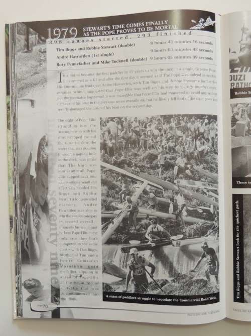 Paddling and Portaging 50 Years of Duzi Canoe Marathon - Inscribed to D Watts -  T Whitfield, S Camp