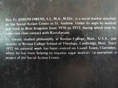 Dread - The Rastafarians of Jamaica - Joseph Owens