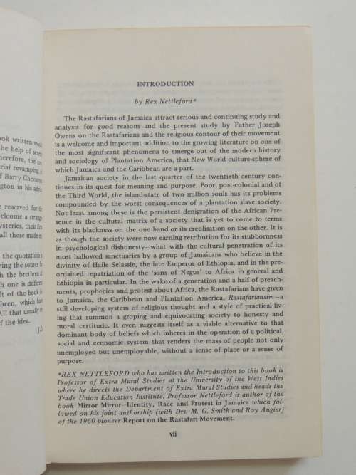 Dread - The Rastafarians of Jamaica - Joseph Owens