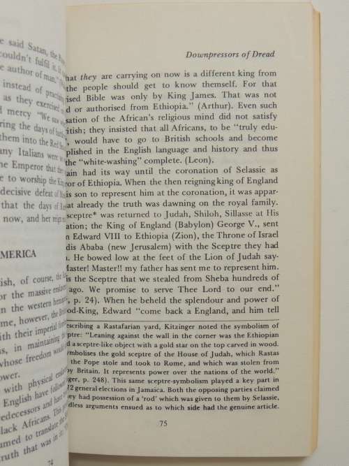 Dread - The Rastafarians of Jamaica - Joseph Owens