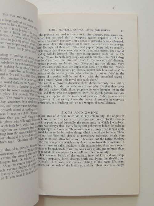The Sun and the Drum - African Roots in Jamaican Folk Tradition - Leonard Barrett