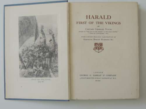 Harald First Of The Vikings -  Captain Charles Young - 1909 First Ed.