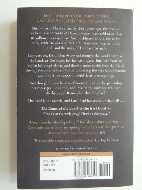 The Runes of the Earth The Last Chronicles of Thomas Covenant - Stephen Donaldson