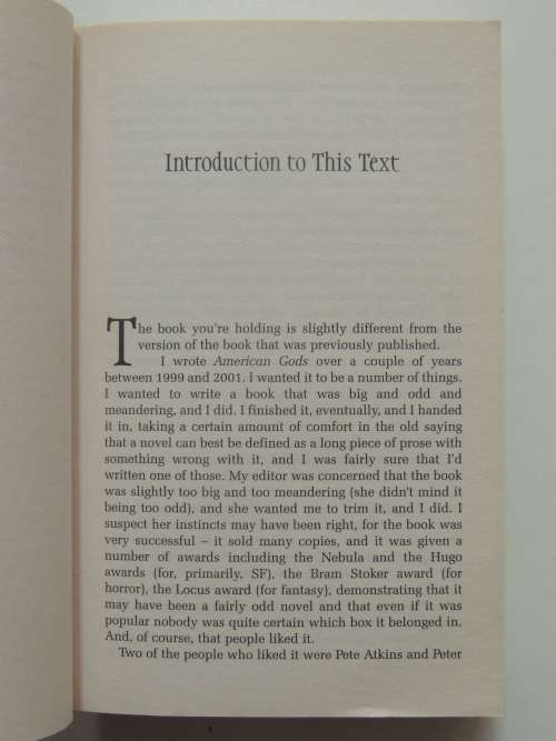 American Gods - Neil Gaiman