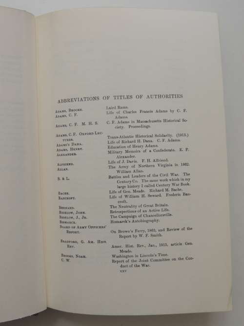 History Of The Civil War 1861 - 1865 -  James Ford Rhodes