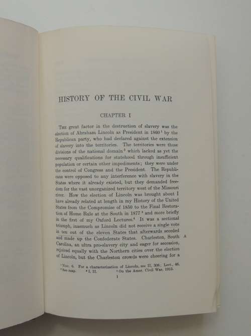 History Of The Civil War 1861 - 1865 -  James Ford Rhodes