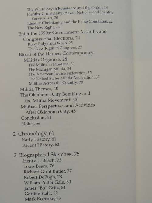 Militias In America - Neil A. Hamilton