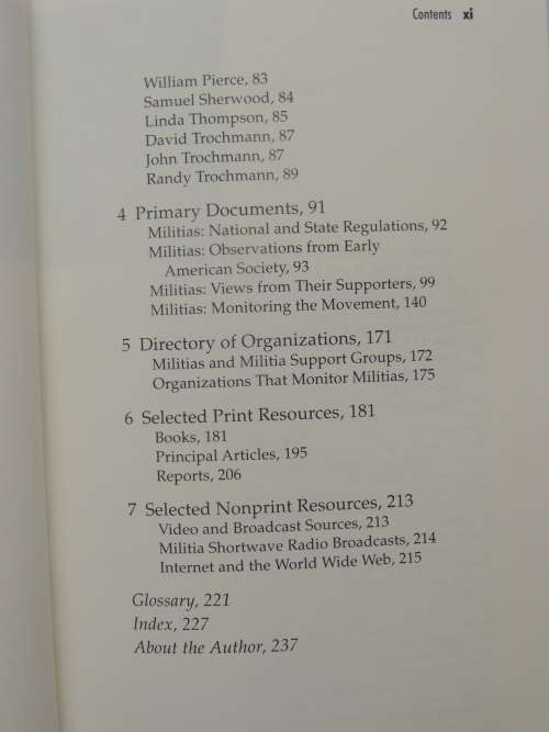 Militias In America - Neil A. Hamilton