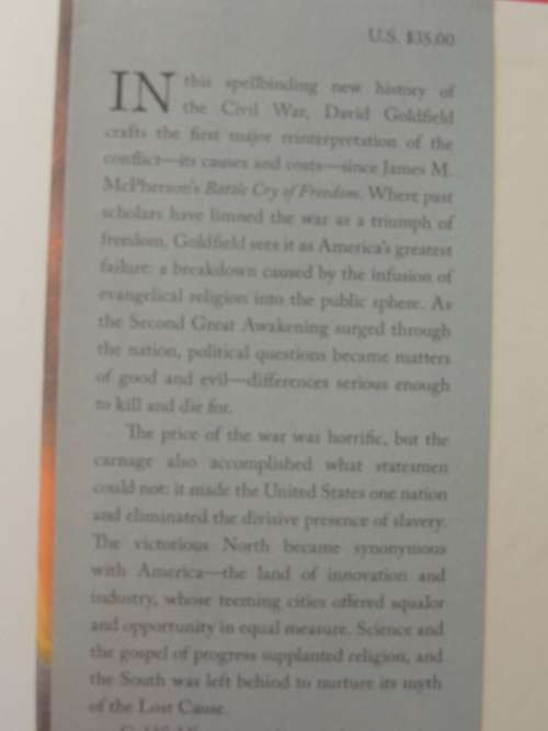 America Aflame How The Civil War Created A Nation - David Goldfield