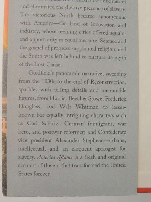 America Aflame How The Civil War Created A Nation - David Goldfield