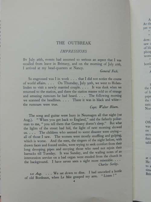 Vain Glory A Miscellany Of The Great War 1914 - 1918 - ed Guy Chapman