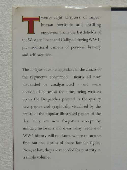 Epic Actions Of The First World War - R.W. Gould  M.B.E.