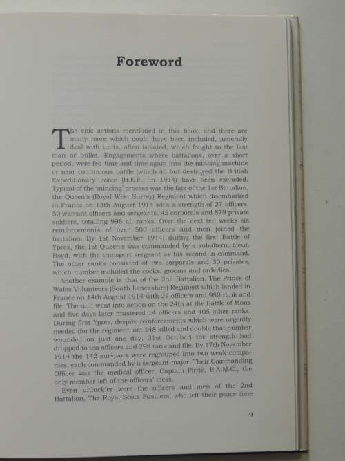 Epic Actions Of The First World War - R.W. Gould  M.B.E.