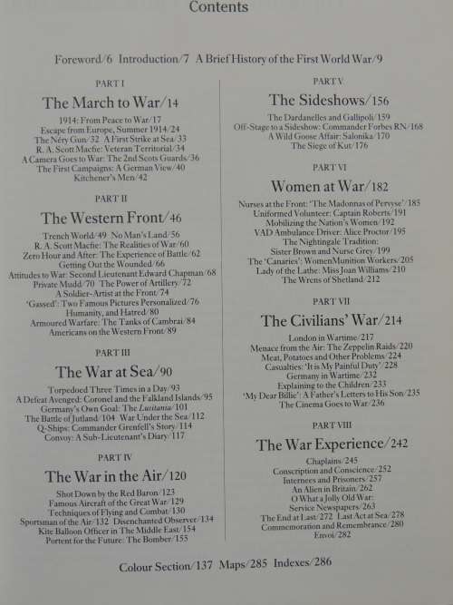 The Imperial War Museum Book Of The First World War - Malcolm Brown