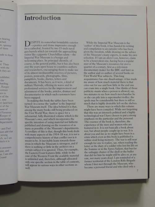 The Imperial War Museum Book Of The First World War - Malcolm Brown