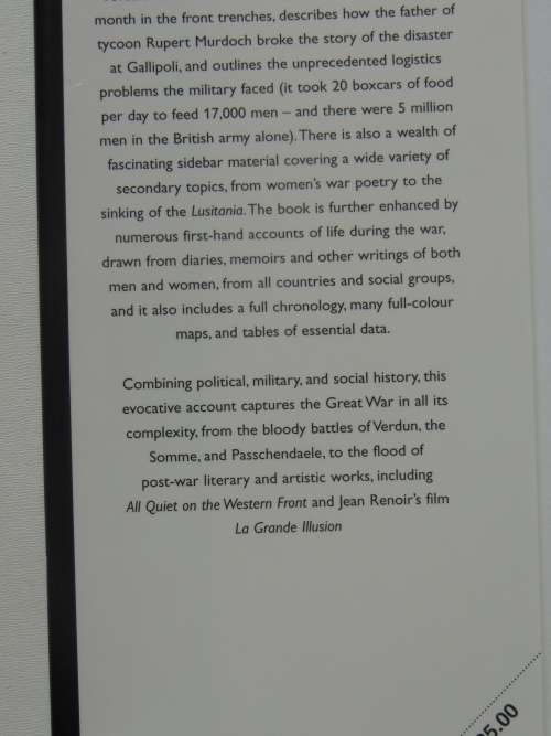 The Experience Of World War 1 - J.M. Winter