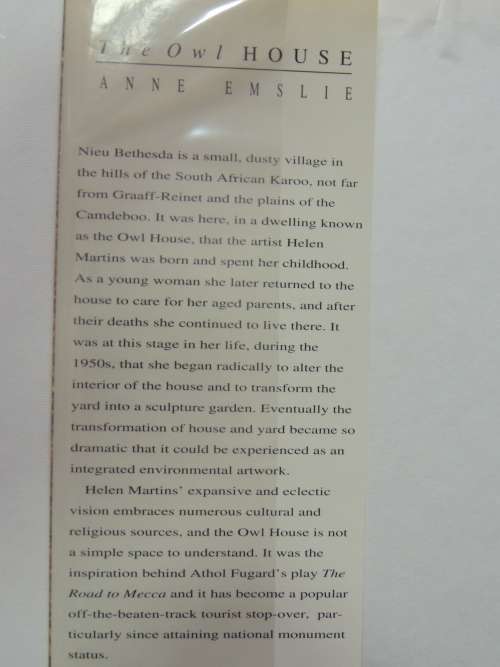 The Owl House: First Edition  - Anne Emslie