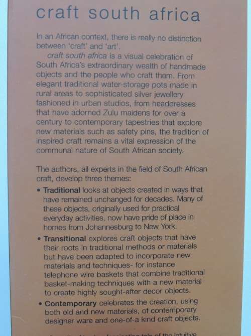 Craft South Africa - Susan Sellschop, Wendy Goldblatt, Doreen Hemp