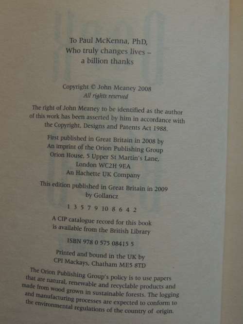 Dark Blood - John Meany