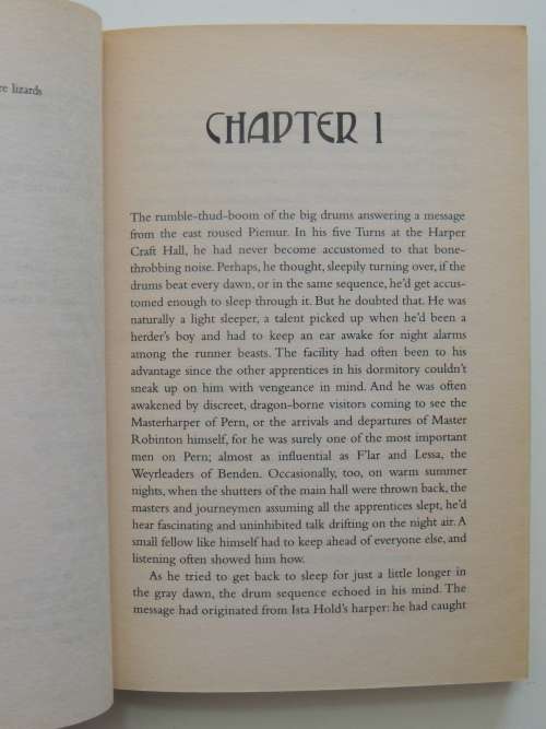 Dragondrums - Vol 3 of Harper Hall Trilogy - Anne McCaffrey