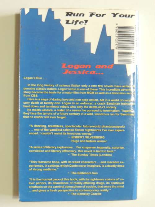Logan`s Run - Millenium Edition - William F Nolan, George C Johnson