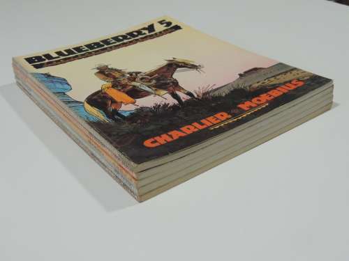 The Bluberry Graphic Novel Series Books 1 - 5 - Charlier and Moebius