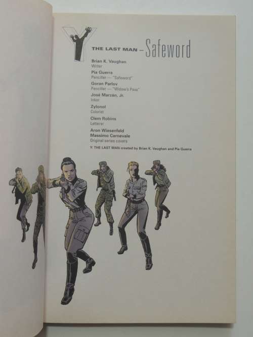 Vertigo: The Last Man Book 4 - Safeword - Brian K. Vaughan