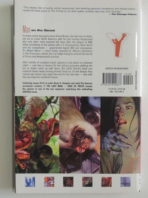 Vertigo: The Last Man Book 5 -  Ring Of Truth - Brian K. Vaughan