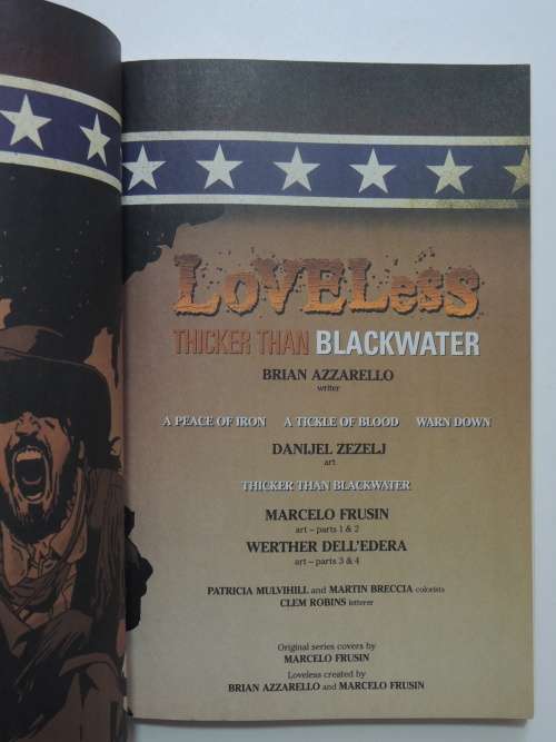 Vertigo: Loveless - Thicker Than Blackwater - Brian Azzarello