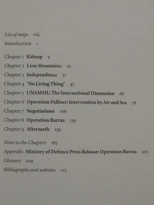 Operation Barras  The SAS Rescue Mission Sierra Leone 2000 - William Fowler