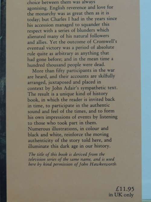 By The Sword Divided  Eyewitnesses Of The English Civil War - John Adair