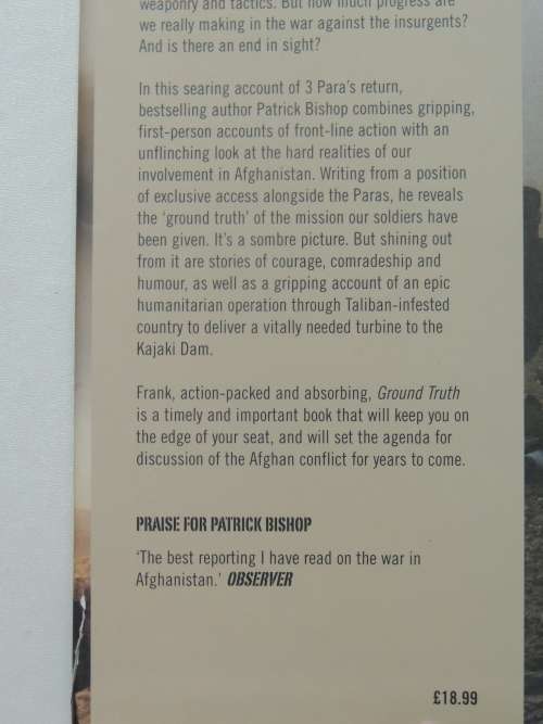Ground Truth  3 Para Return To Afghanistan - Patrick Bishop