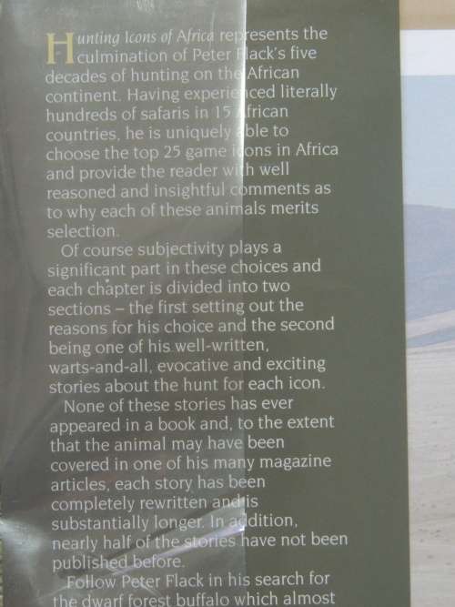 Hunting Icons of Africa - Peter Flack