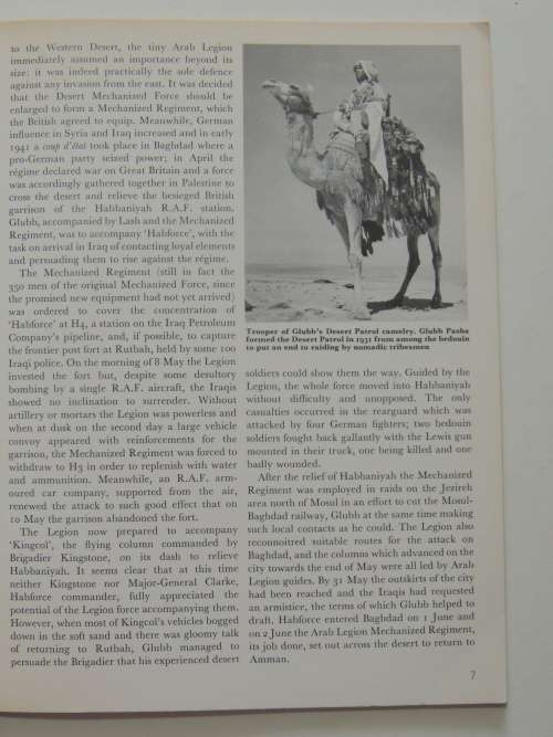 Osprey Men-At-Arms Series: The Arab Legion - Peter Young