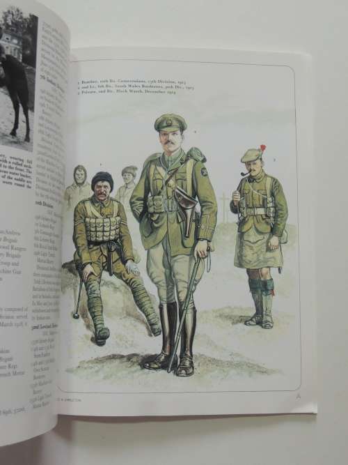 Osprey Men-At-Arms Series: The British Army 1914 - 18D S V Fosten & R J Marrion   ONE PLATE MISSING