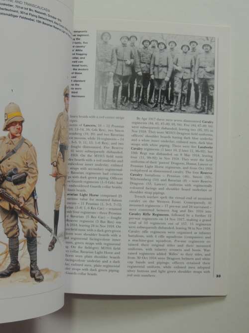 Osprey Men-At-Arms Series: The German Army In  World War 1  (3) 1917 -18 - Nigel Thomas