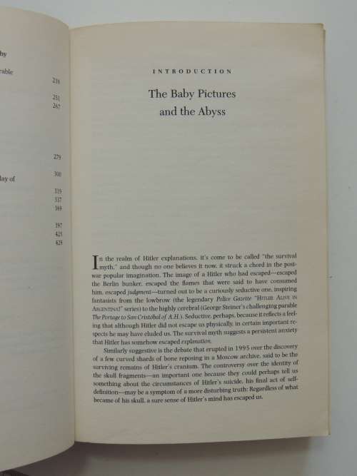 Explaining Hitler - The Search for the Origins of his Evil - Ron Rosenbaum