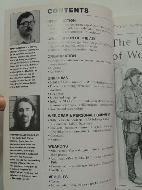 Osprey Men-At-Arms Series: The US Army Of World War 1 - Mark R. Henry