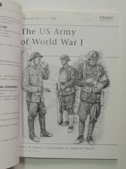 Osprey Men-At-Arms Series: The US Army Of World War 1 - Mark R. Henry